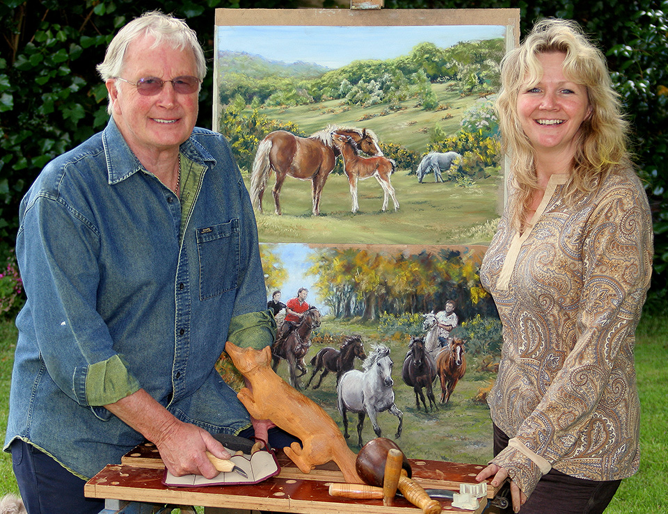 Claire Kitcher & Father Joe Wilding